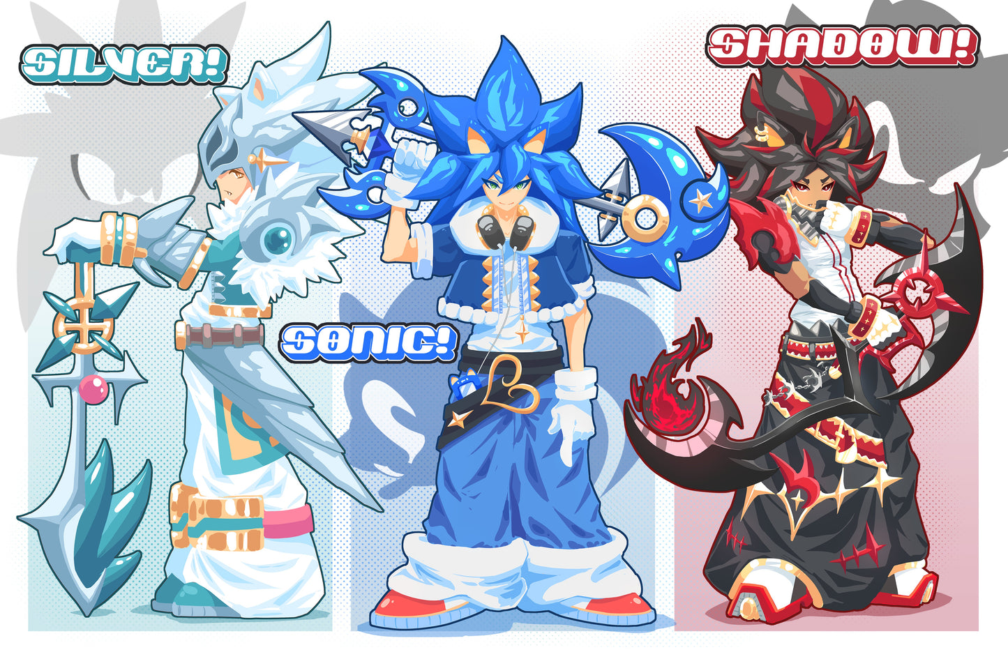 KH x Sonic Print