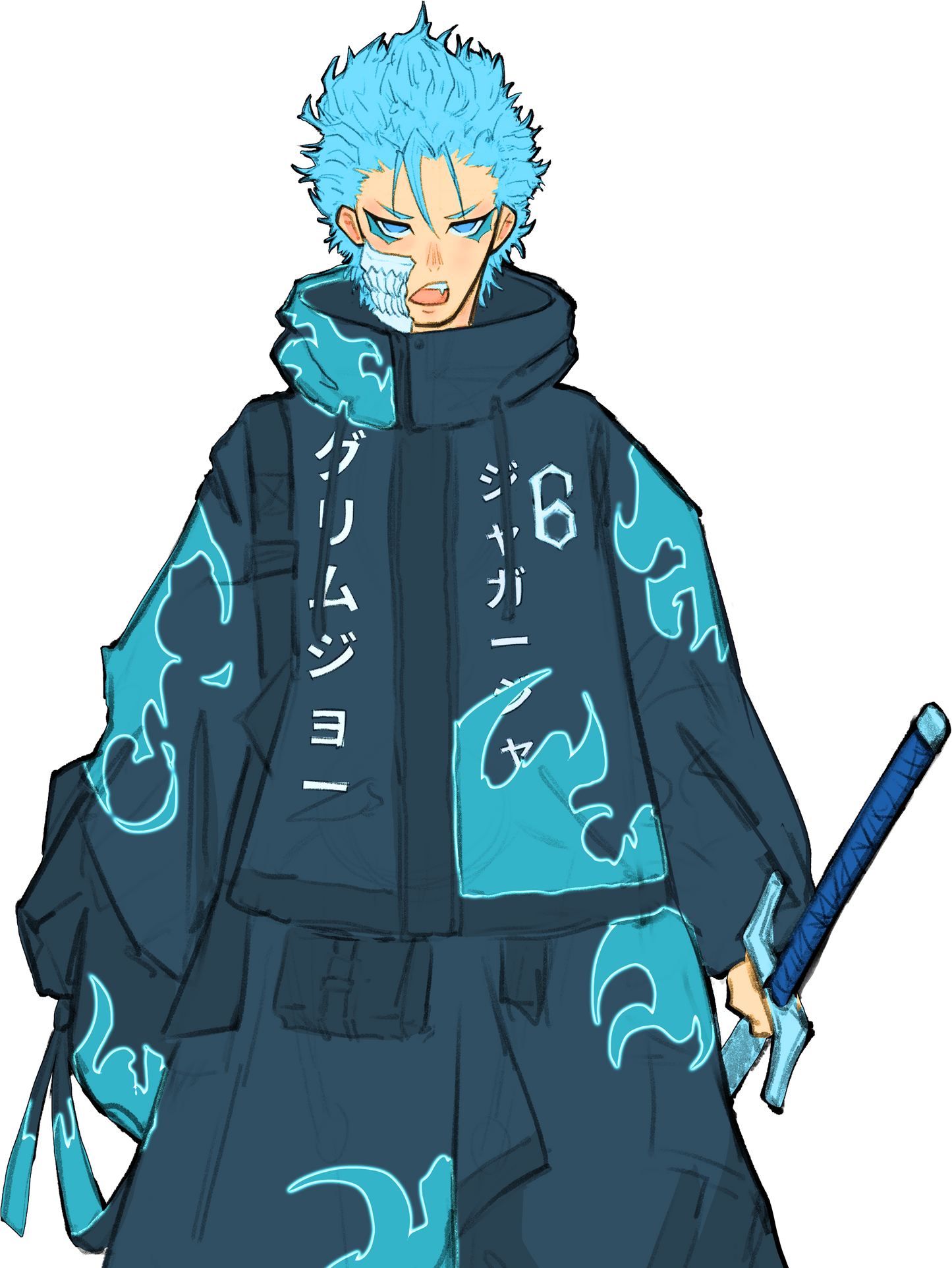 Grimmjow Sticker