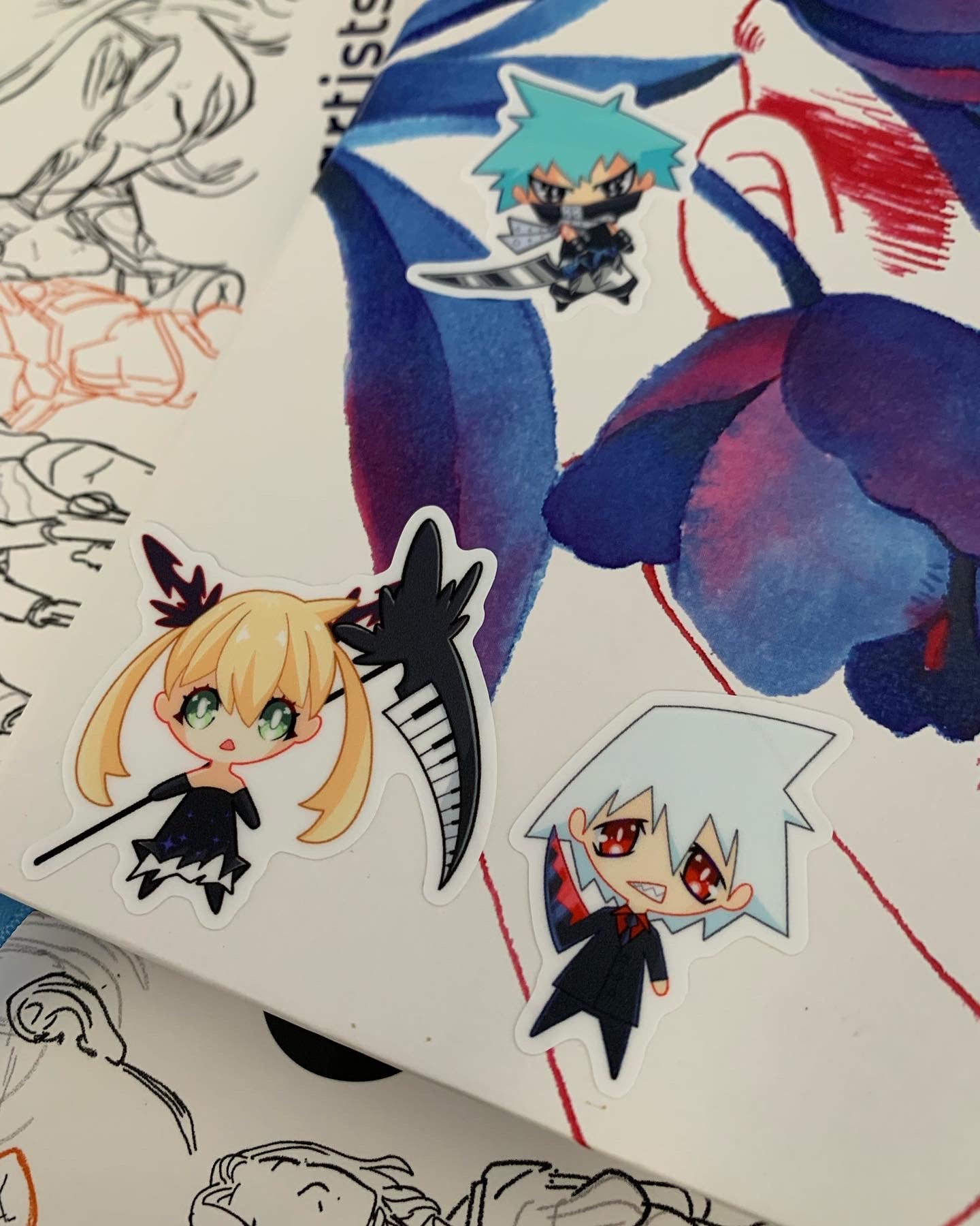 Soul Eater Sticker Sheet
