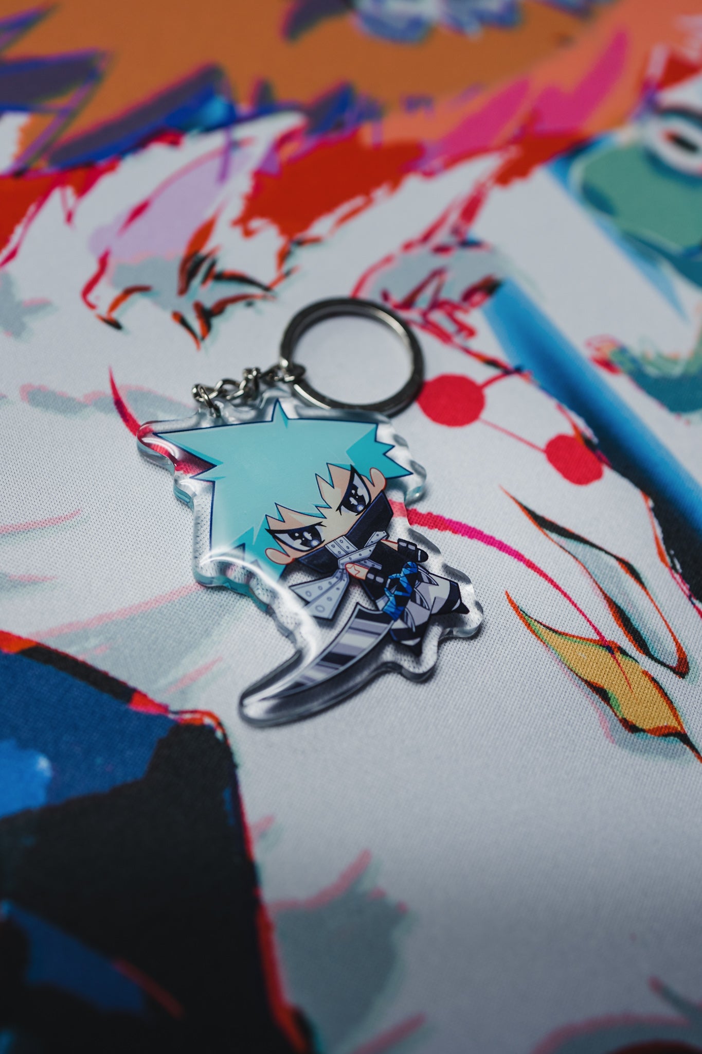 Black Star Chibi Charm