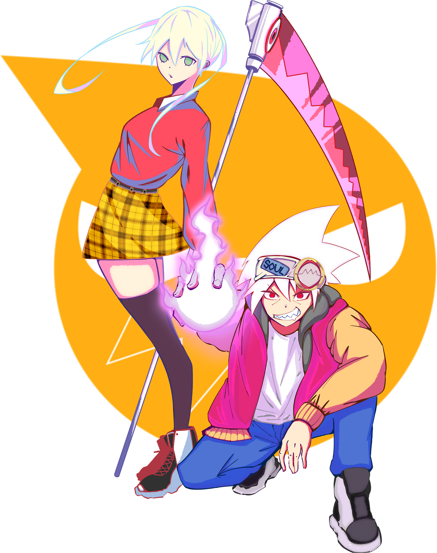 Soul & Maka Sticker