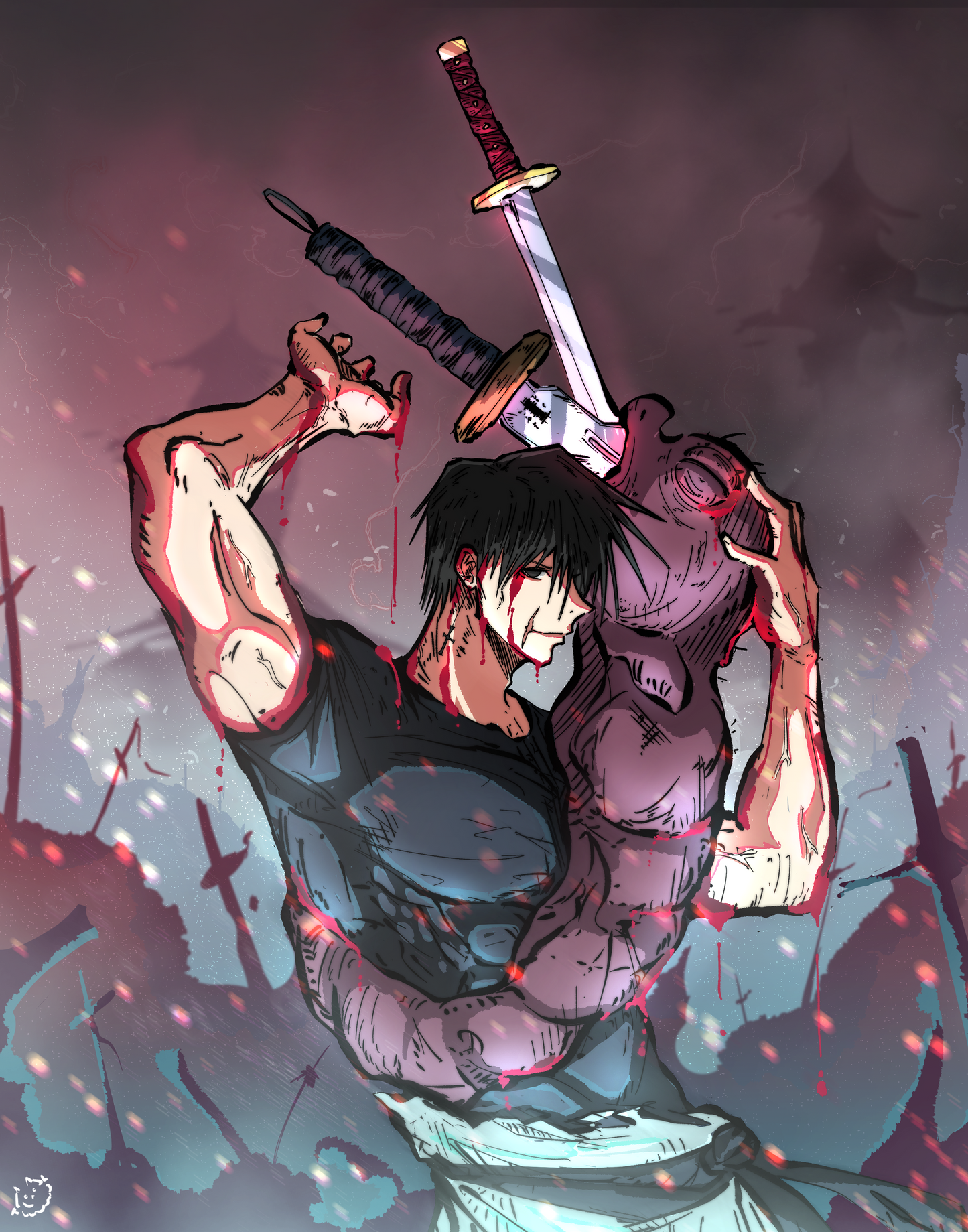 Toji Art Print