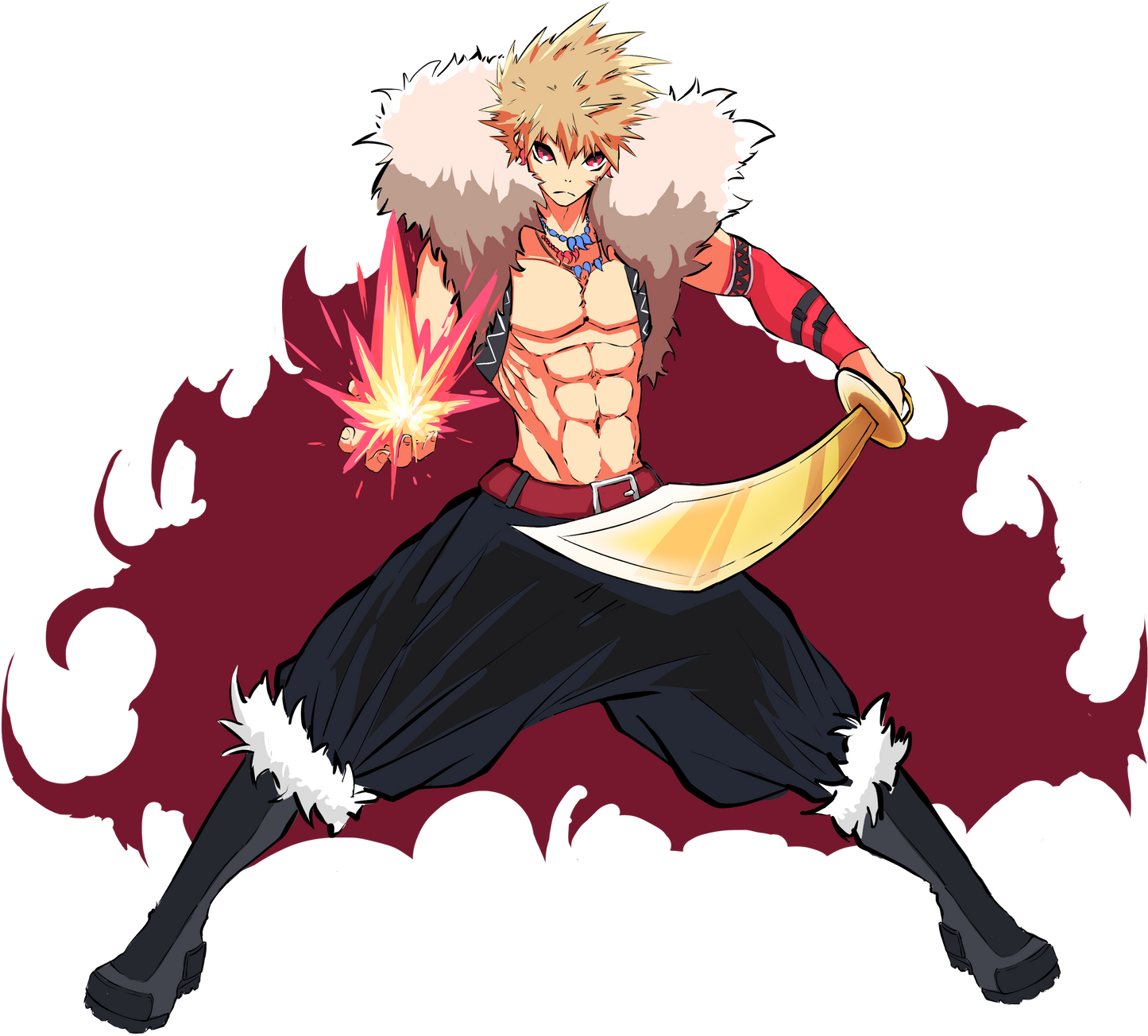 Bakugo Sticker