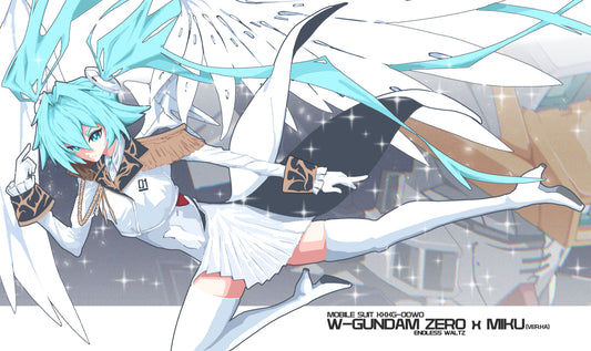 Wing Gundam Miku Play Mat (Preorder)