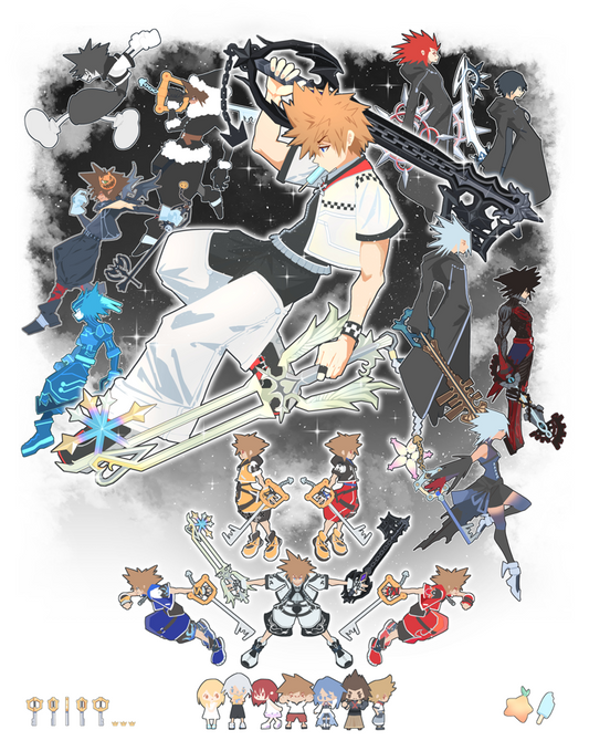 Kingdom Hearts Roxas Print
